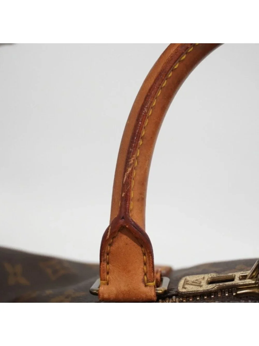 Louis Vuitton Boston Bag Monogram Keepall 50 Brown